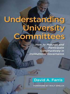 cover image of Understanding University Committees